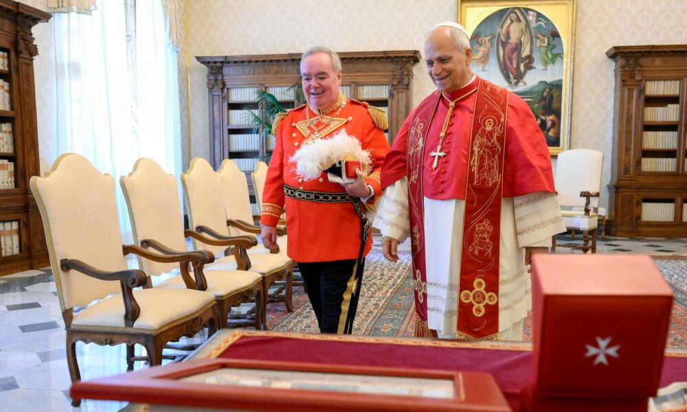 Felicitación del Gran Maestre al Papa León XIV
