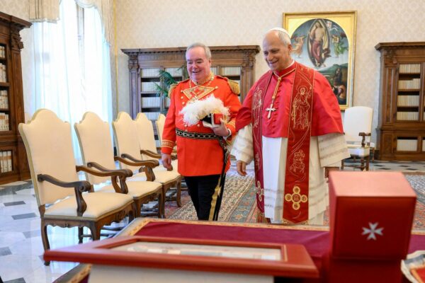 Felicitación del Gran Maestre al Papa León XIV